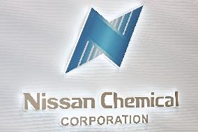 Nissan Chemical signboard and logo